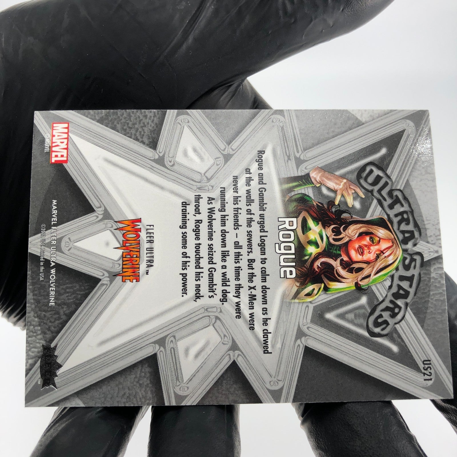 Marvel Card Rogue US21 Ultrastars Wolverine 2022 Fleer Upper Deck [NM]