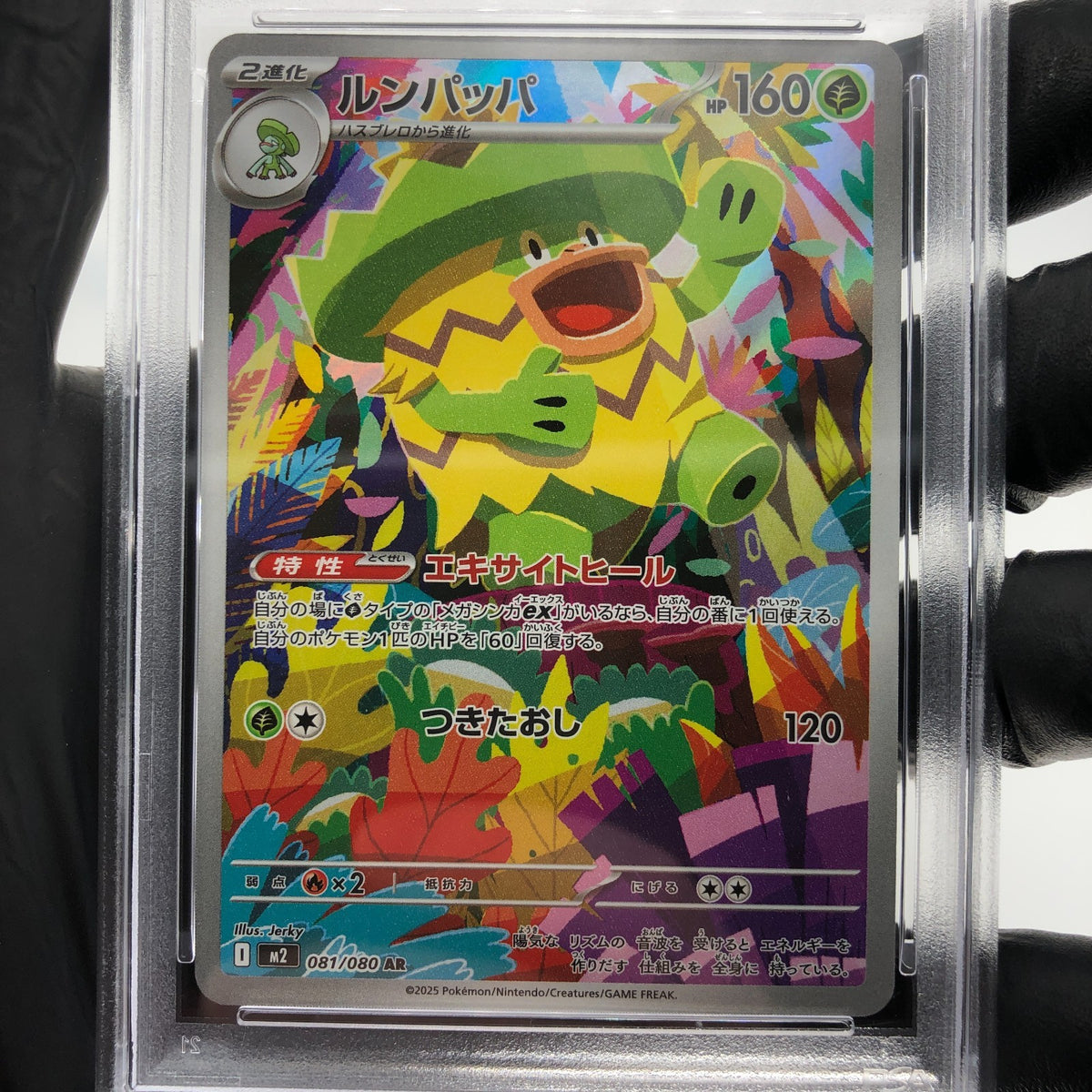 PSA 9 Pokemon Card Ludicolo 081/080 AR M2 Japanese Karte [9]