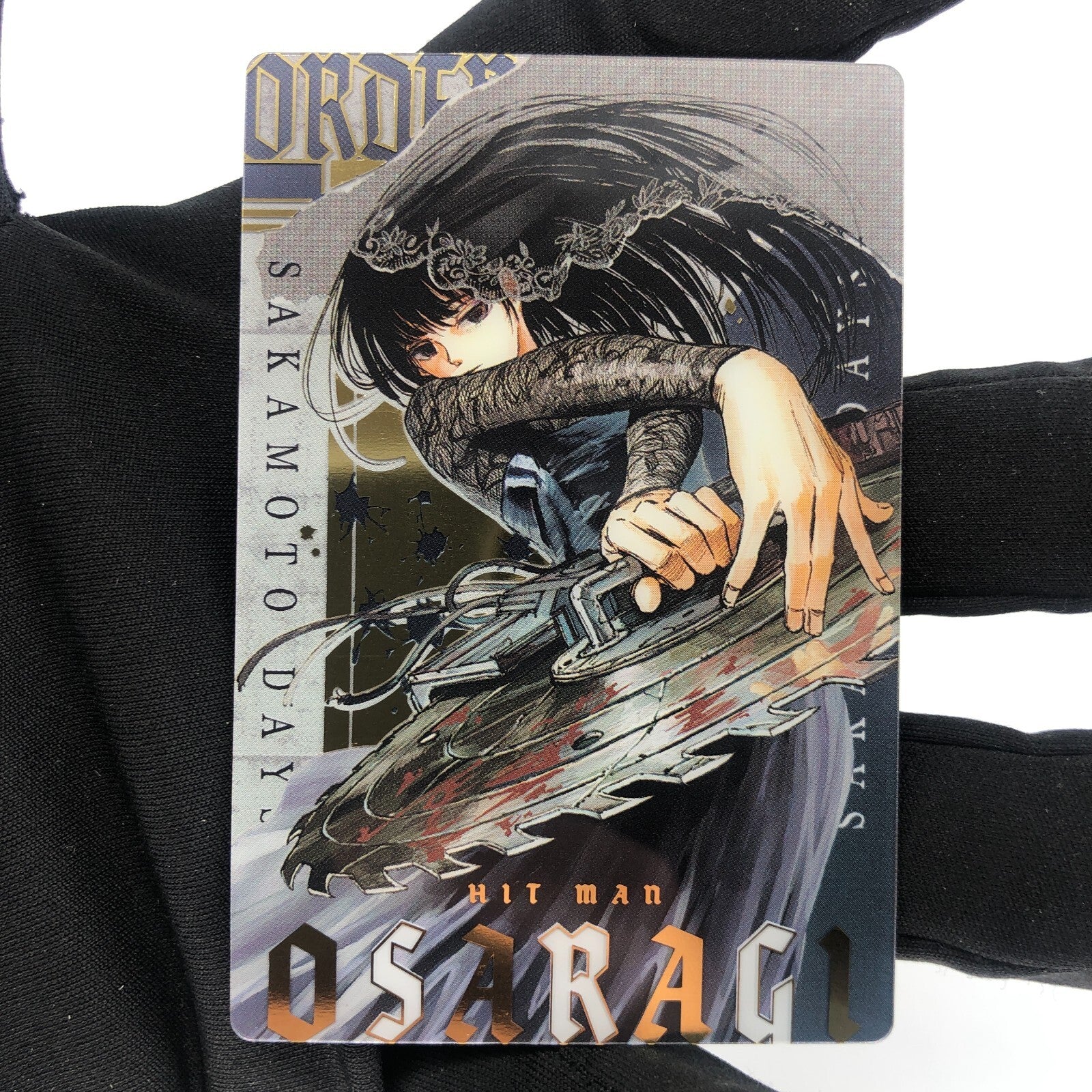 Sakamoto Days Card Wafer Osaragi SP-26 Holo Japanese [Mint]
