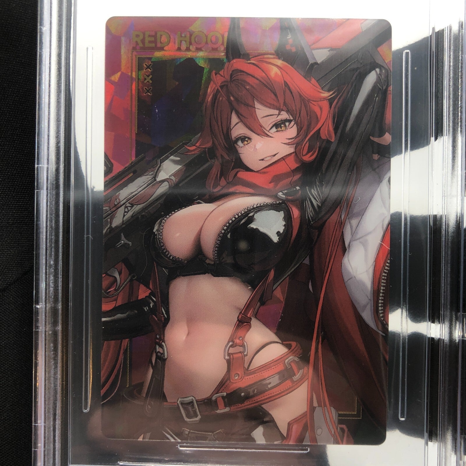 Nikke Card BGS 9.5 Red Hood No.024 Wafer Holo Bandai Japanese Sealed Waifu [9.5]