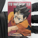 Haikyu!! Card Wafer Yu Nishinoya No.05 Holo japanese [Sealed]