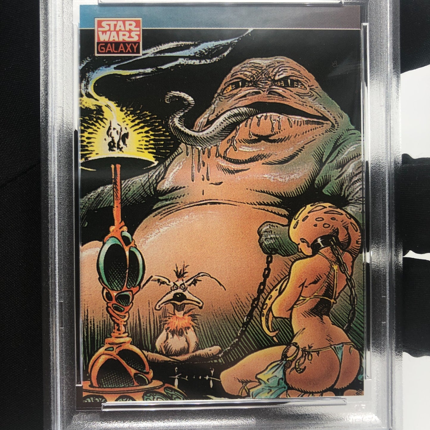 Star Wars PSA 9 Galaxy Card New Visions 104 Topps Sam Kieth 1993 [9]