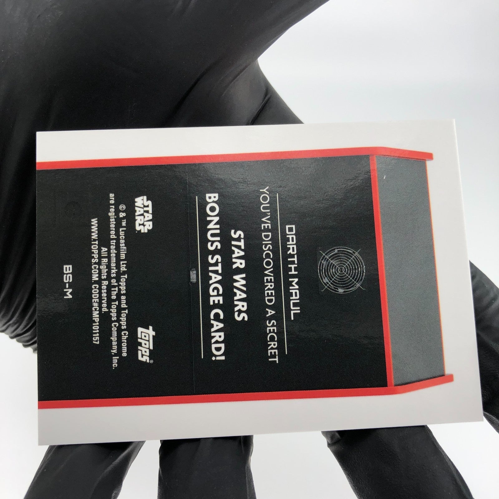 2025 Topps Chrome Star Wars Darth Maul  BS-M Bonus Stage Holo [NM]