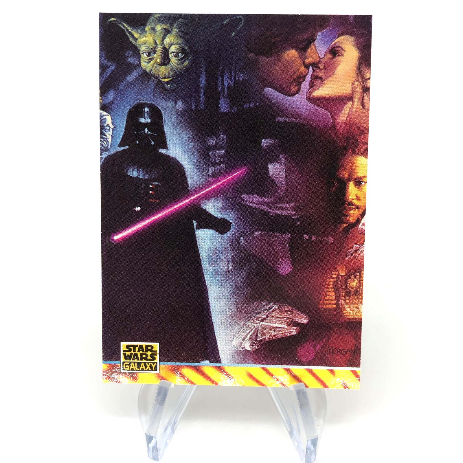 Star Wars Galaxy Card Luke Darth Vader Illustrator of 177 Topps  1994 [NM]