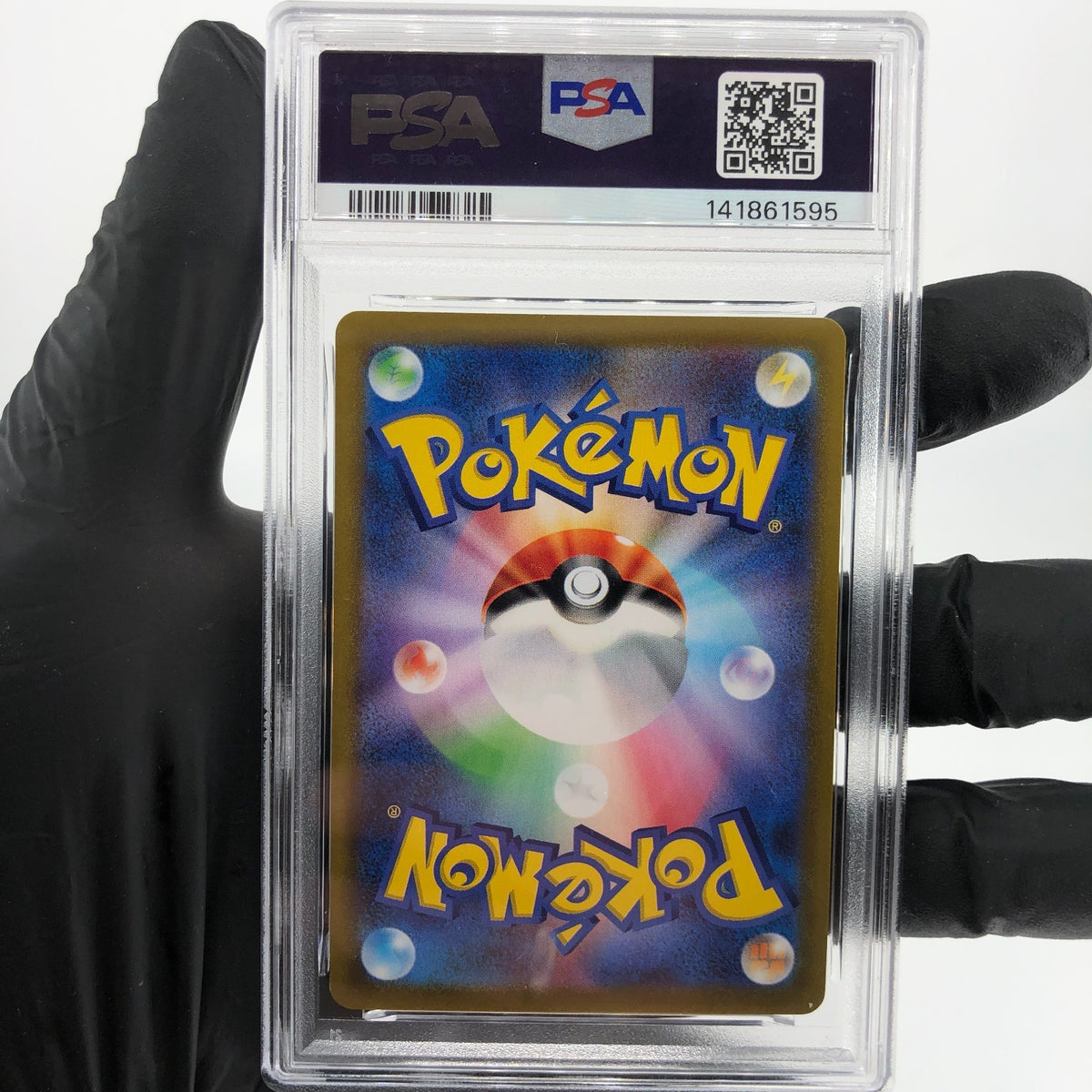 PSA 9 Pokemon Card Houndoom 100/098 AR SV10 Team Rocket Japanese Karte [9] 4