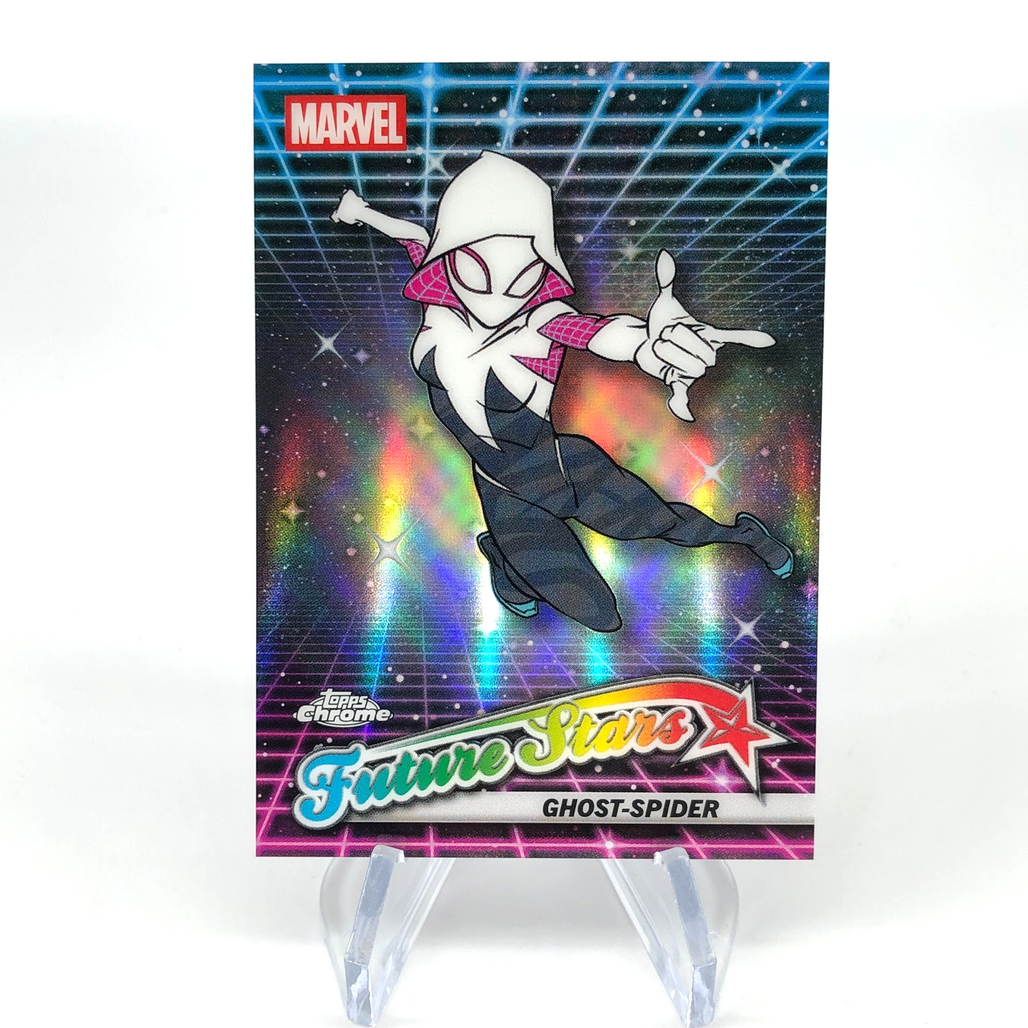 Marvel Card Ghost-Spider Gwen FS-1 Future Stars Topps Chrome 2025 [NM]