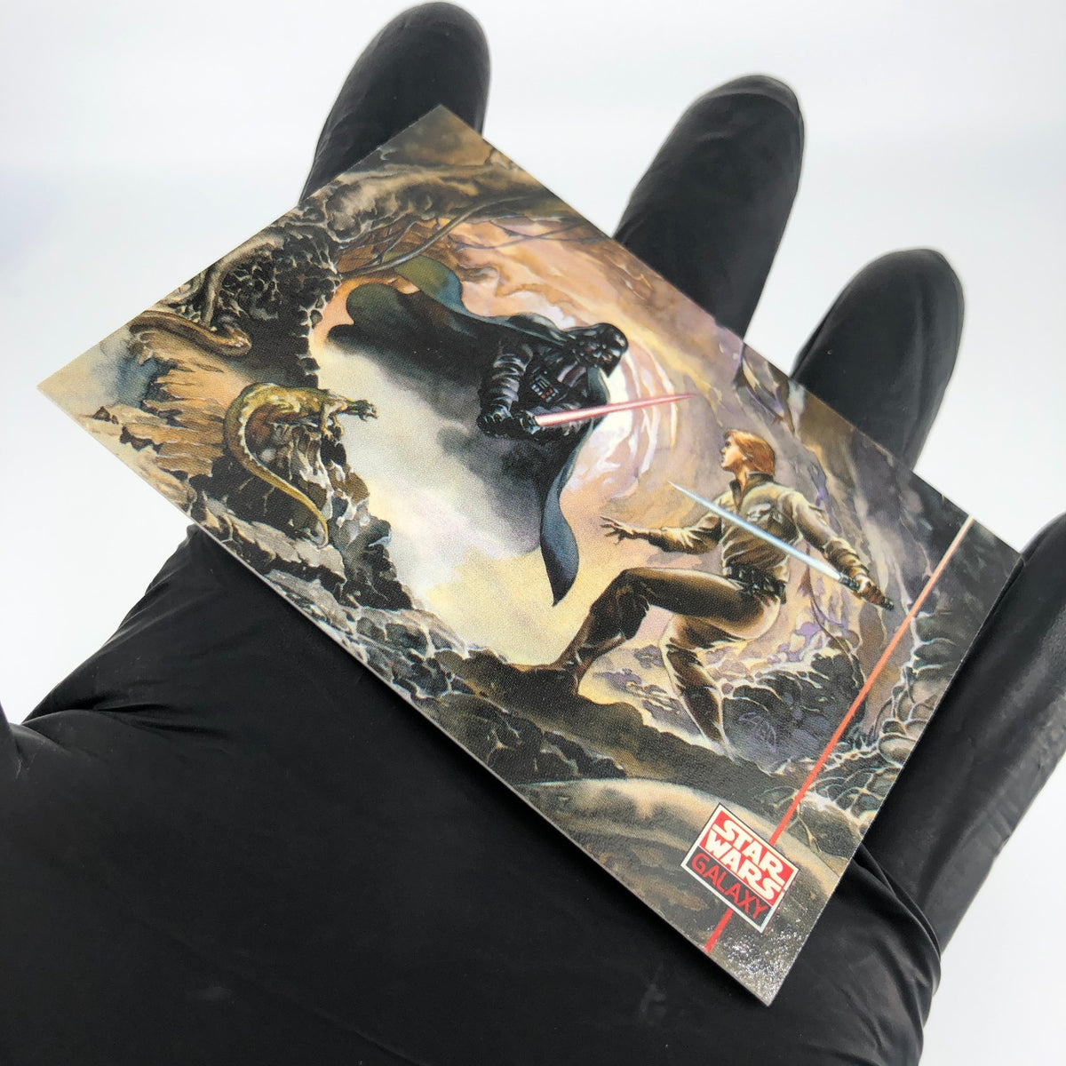 Star Wars Galaxy Card Luke Darth Vader Ray Lago 241 Topps Vader 1994 [NM]