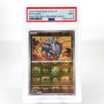 PSA 9 Pokemon Card Rhyhorn 111/165 C Masterball SV2a Japanese Karte [9]