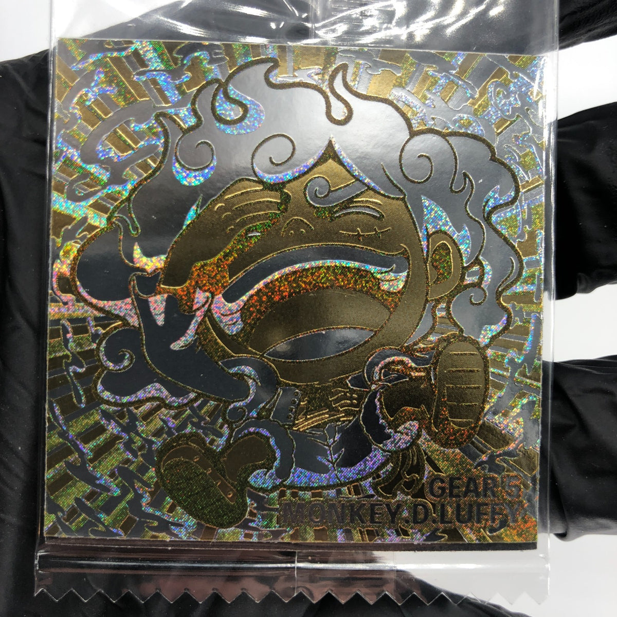 One Piece Luffy Gear 5 Sanji Double Pack SW6-33 UGSR Holo Wafer Japan [Sealed]