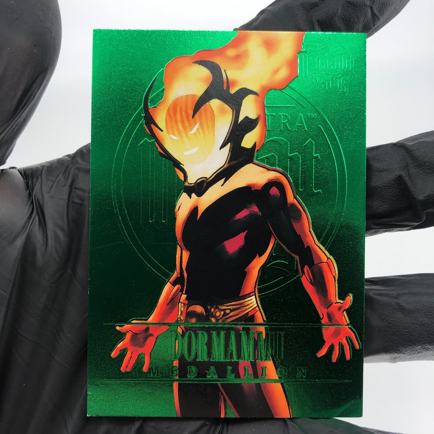 Marvel Card Dormamu M-13 Emerald /10 Midnight Sons 2022 Fleer Upper Deck [NM]