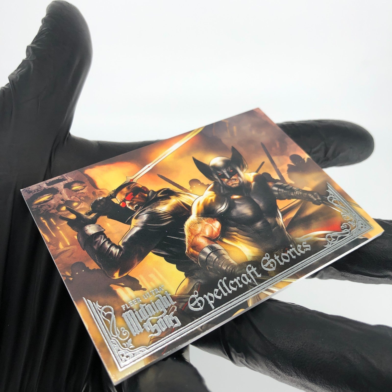 Marvel Card Wolverine Blade OE2 Midnight Sons 2022 Fleer Upper Deck [NM]