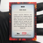 Marvel Card She-Hulk 110 Black Web /399 Topps Chrome 2025 [NM]