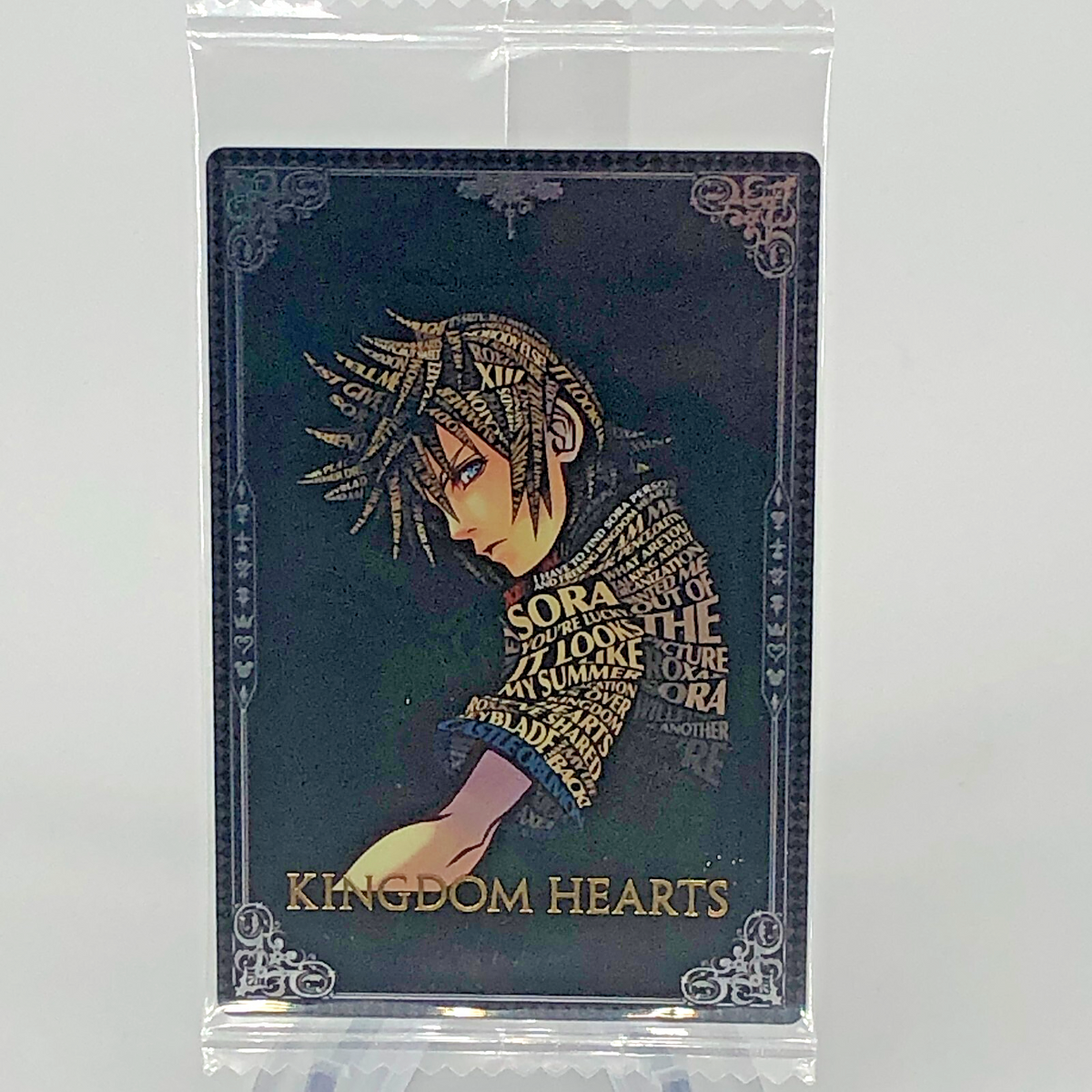 Kingdom Hearts Card Wafer Sora 019 Memorial Collection Holo Japan [Sealed]