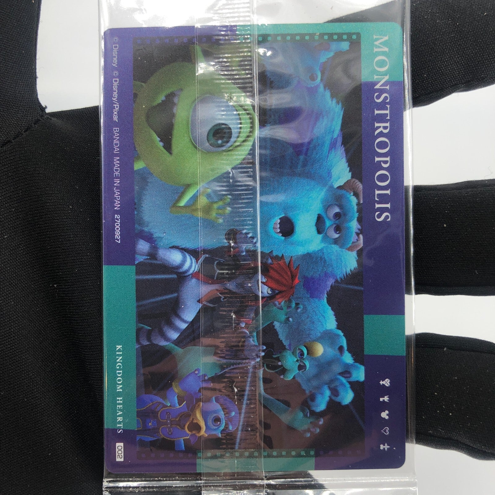 Kingdom Hearts Card Wafer Monstropolis 002 Memorial Collection Japan [Sealed]