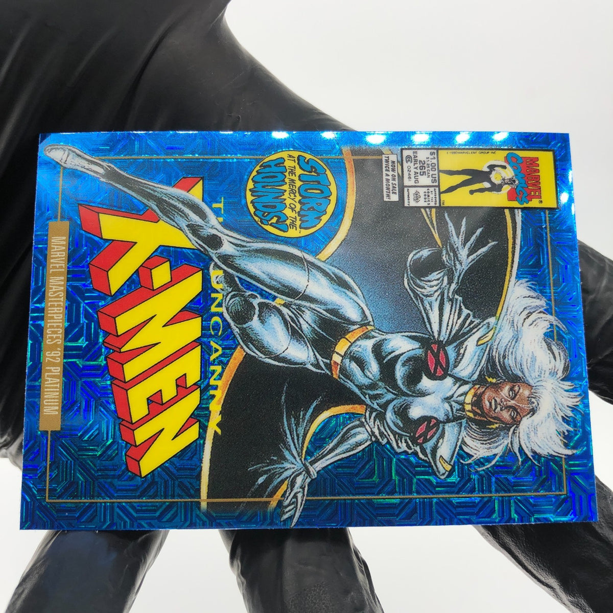 Marvel Card Storm Traxx 86-V Variant  Fleer Upper Deck Masterpieces [NM]