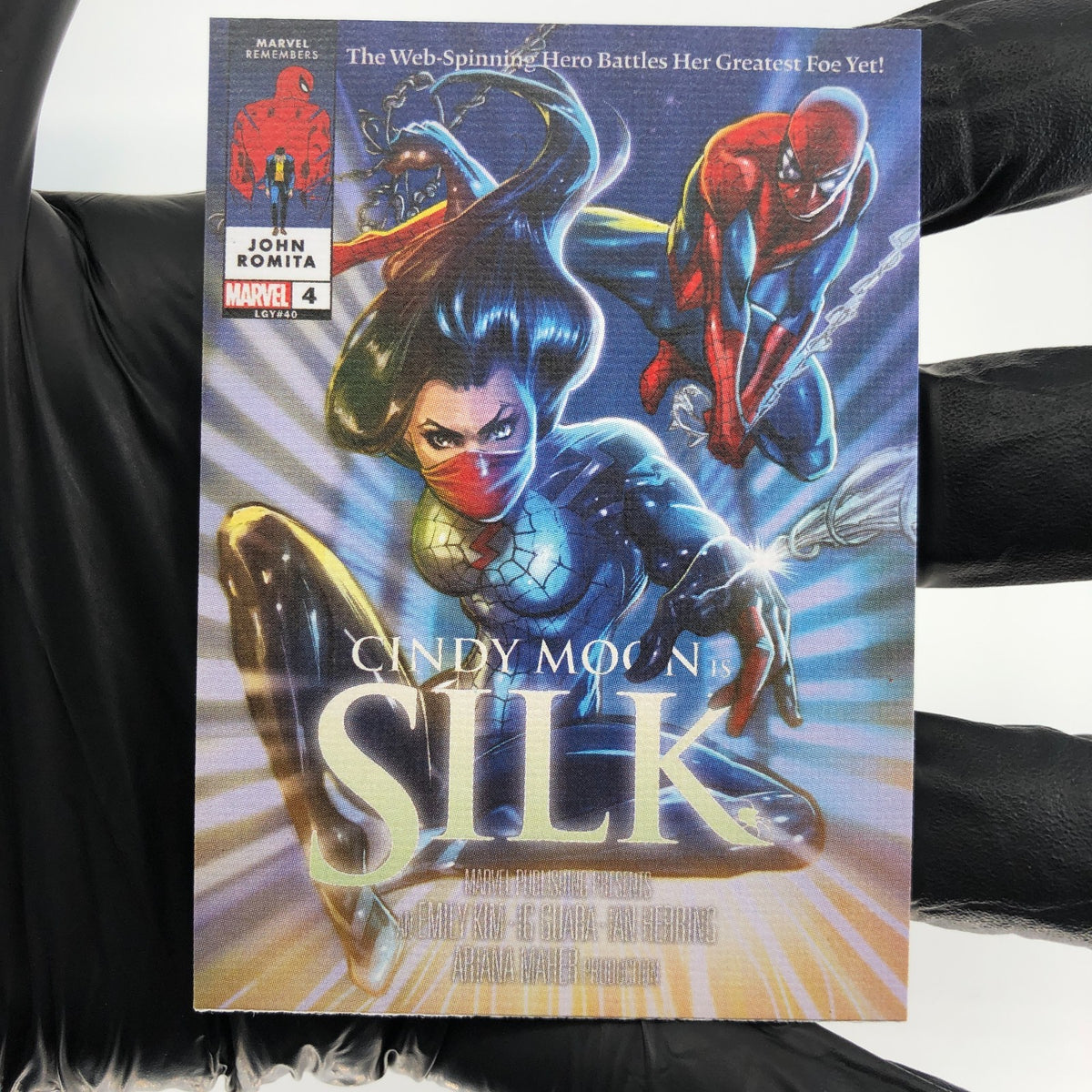 Marvel Card Silk 87 Canvas Comic Covers Upper Deck Renditions [NM]