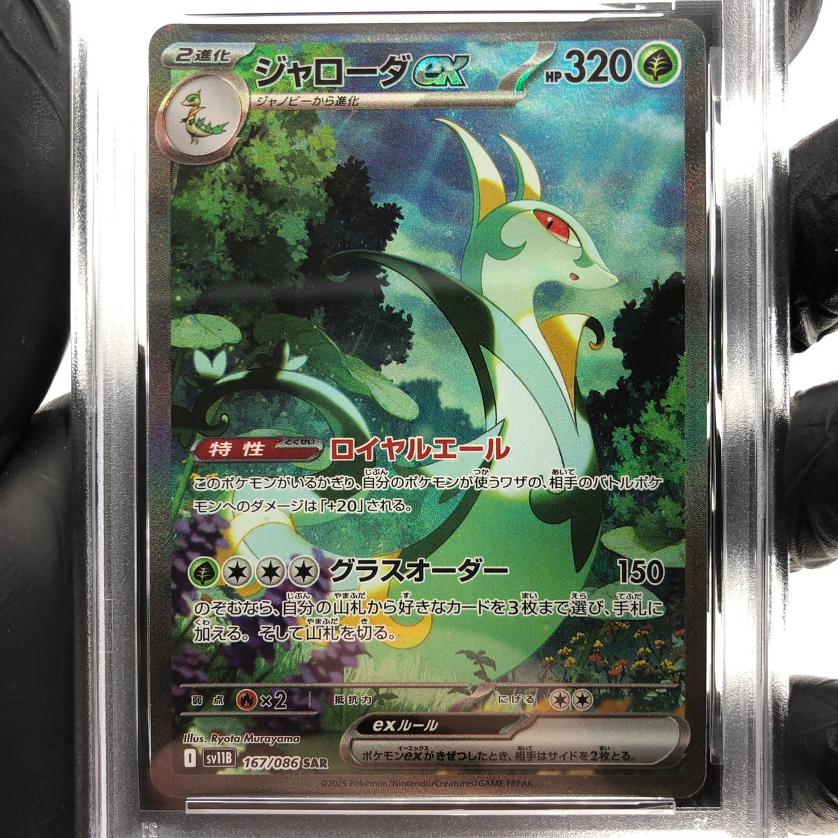 PSA 10 Pokemon Card Serperior 167/086 SAR SV11B Japanese Karte [10] 2