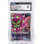 CGC 9 Pokemon Card Spiritbomb Cynthia 208/193 AR M2a Japanese Karte [9]
