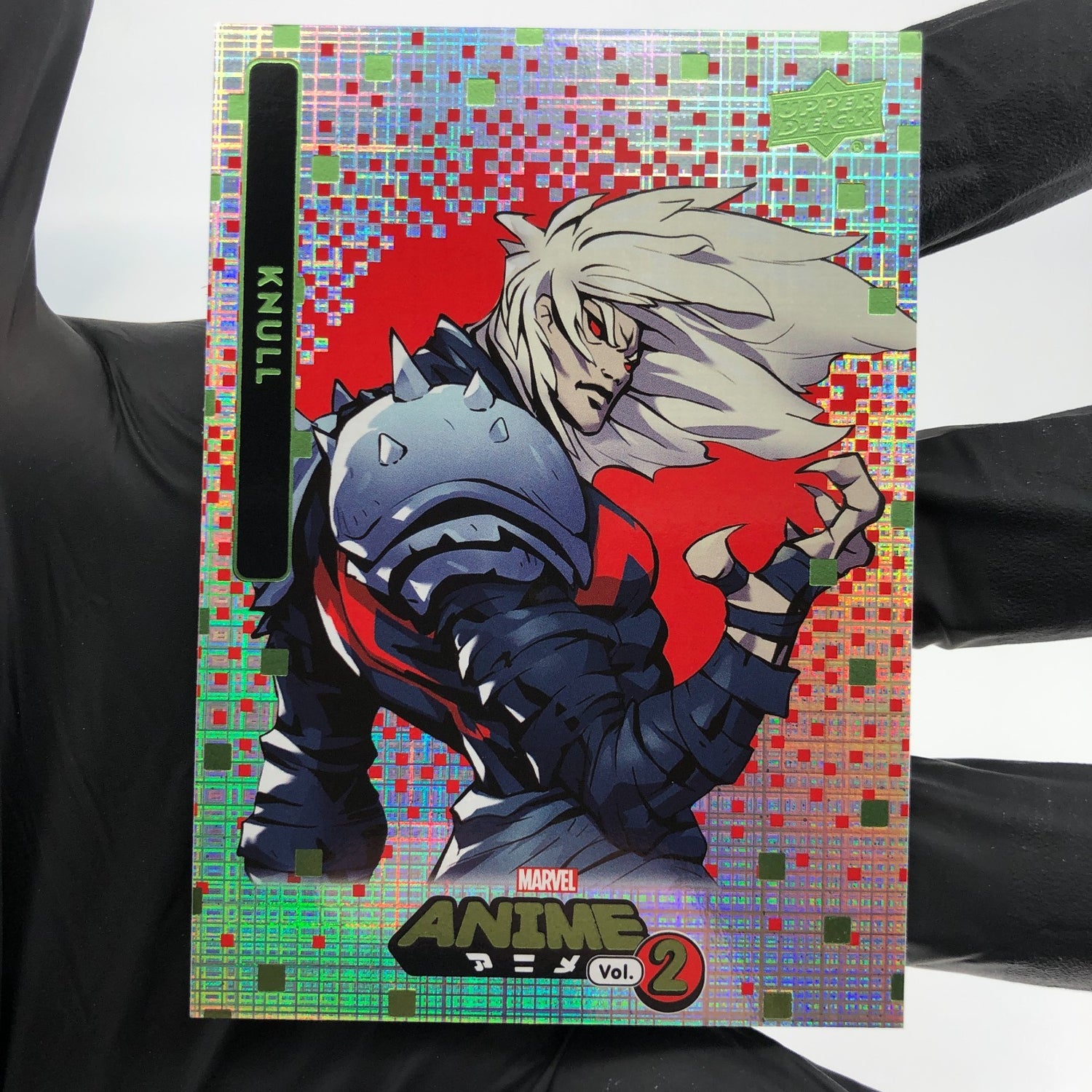 Marvel Card Knull 45 Anime Vol.02 Thatched Foil  Upper Deck Fleer [NM]