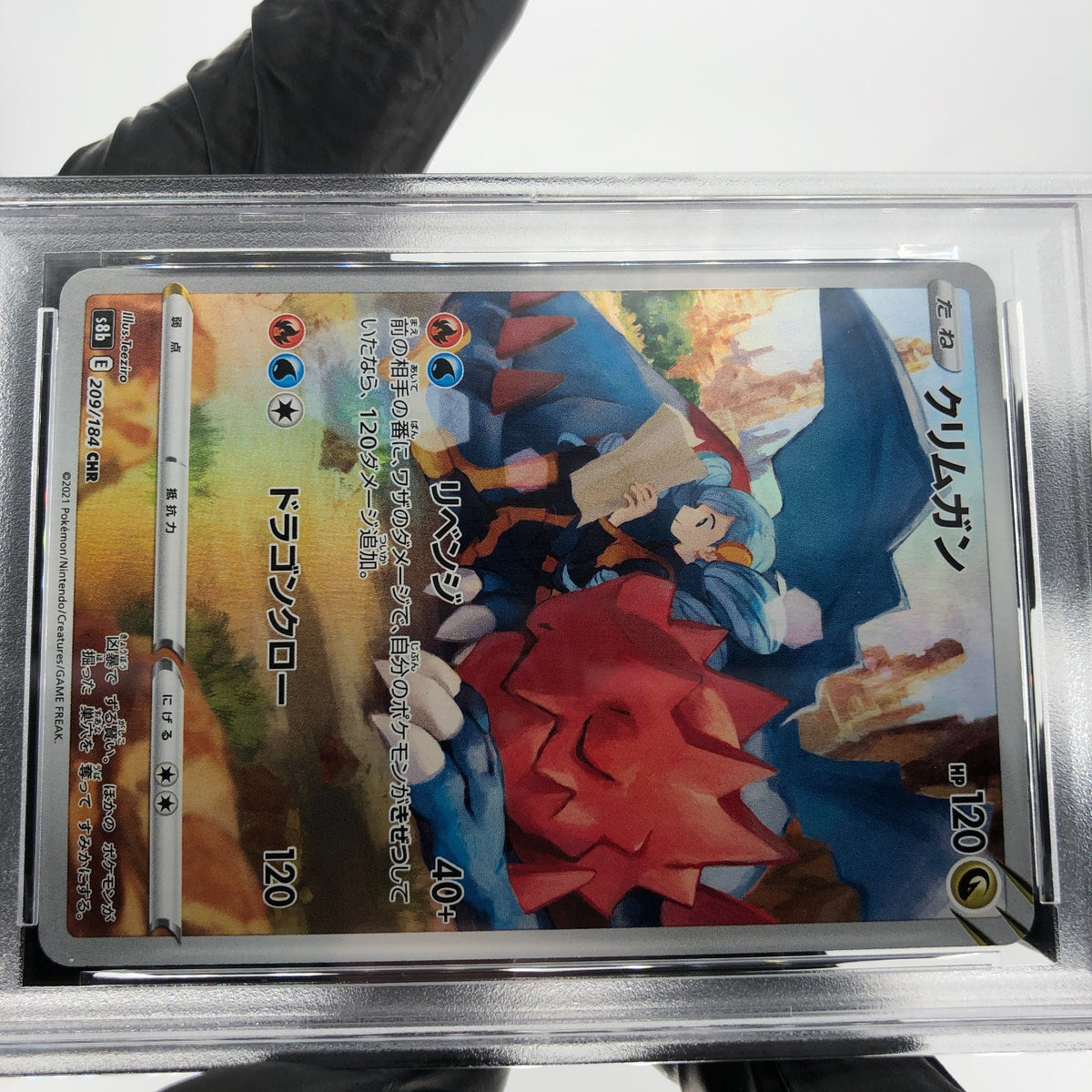 PSA 8 Pokemon Card Druddigon 209/184 CHR S8b Vmax Climax Japanese Karte [8]