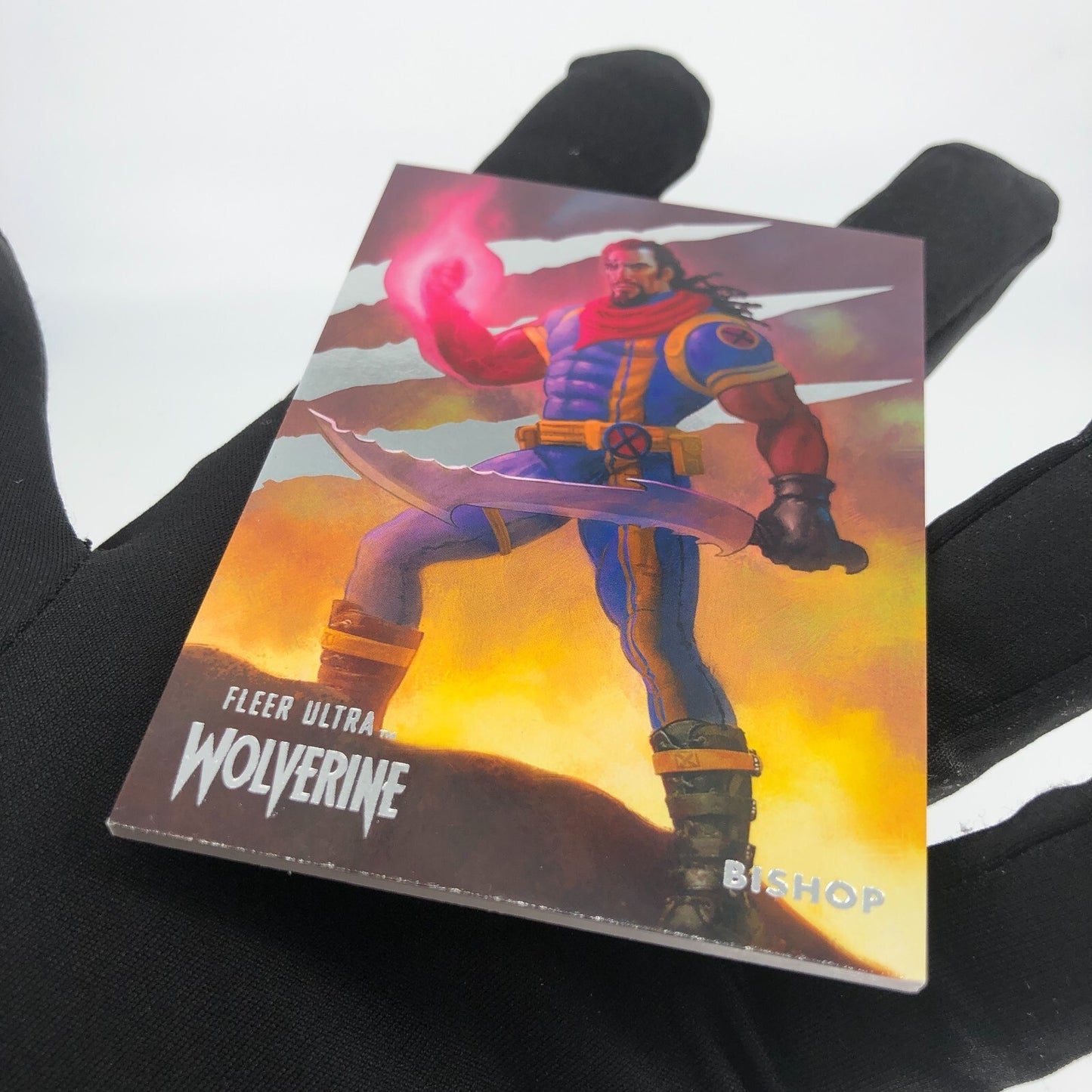 Marvel Card Bishop 61 Base Upper Wolverine Ultra [A]