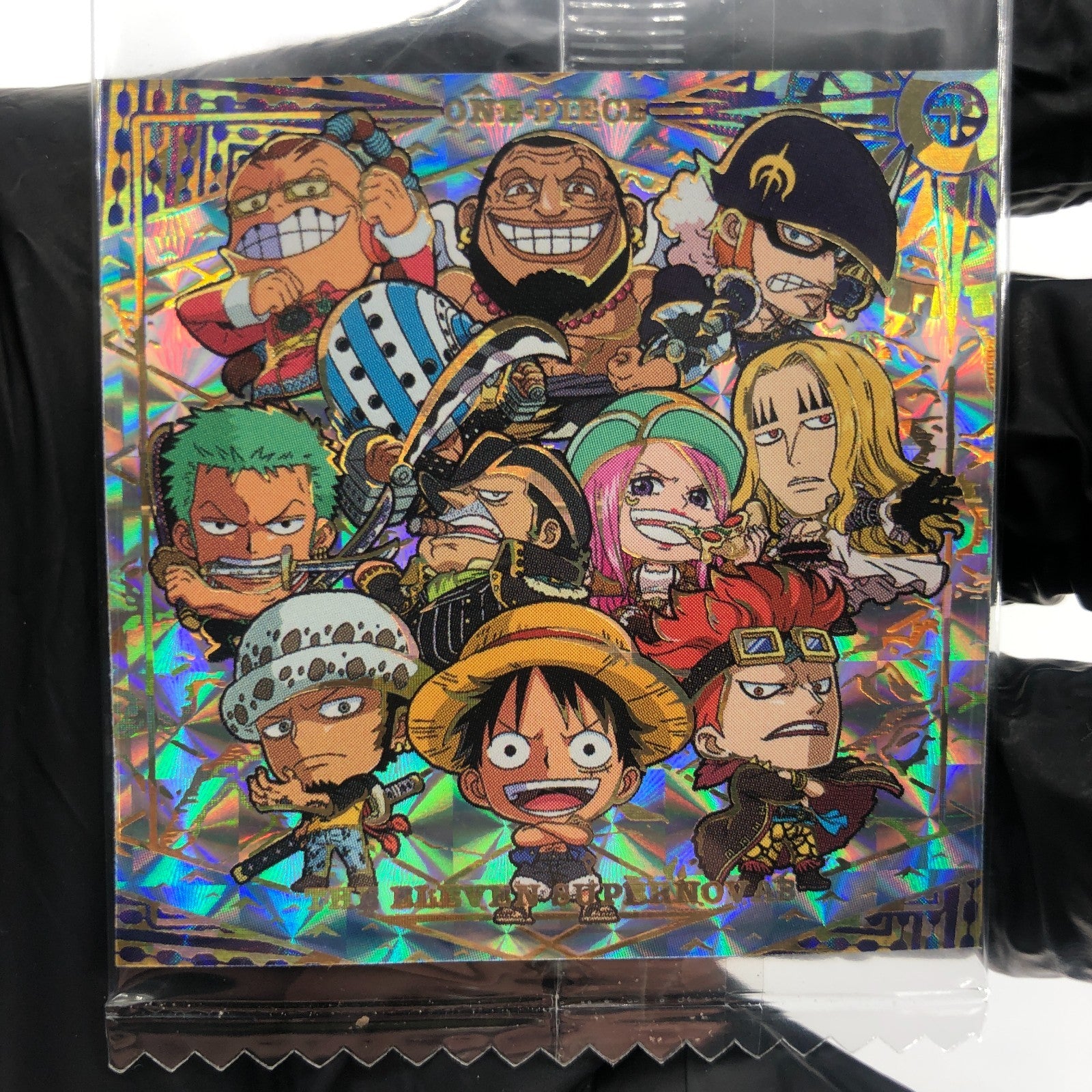 One Piece Eleven Super Novas SW3-18 SGR Holo Wafer  Japanese [Sealed]