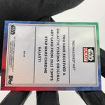 Star Wars Galaxy 2023 Reimagined Art GV-10 Aqua  /199 Insert Topps Chrome [NM]