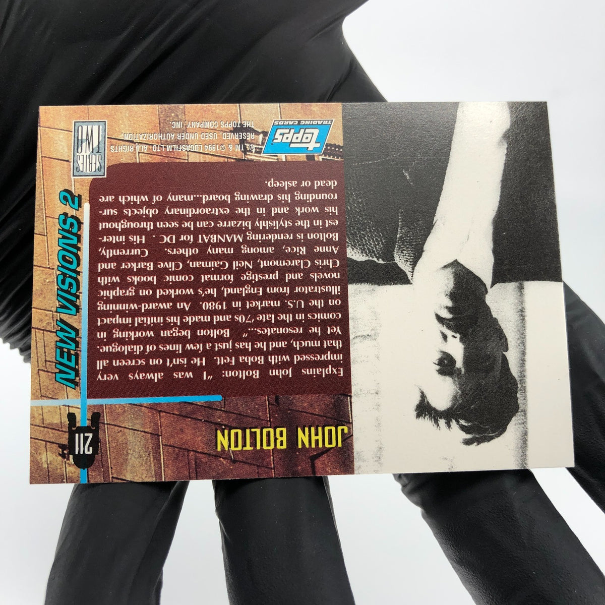 Star Wars Galaxy Card Boba Fett New Viosions 211 Topps  1994 [NM]