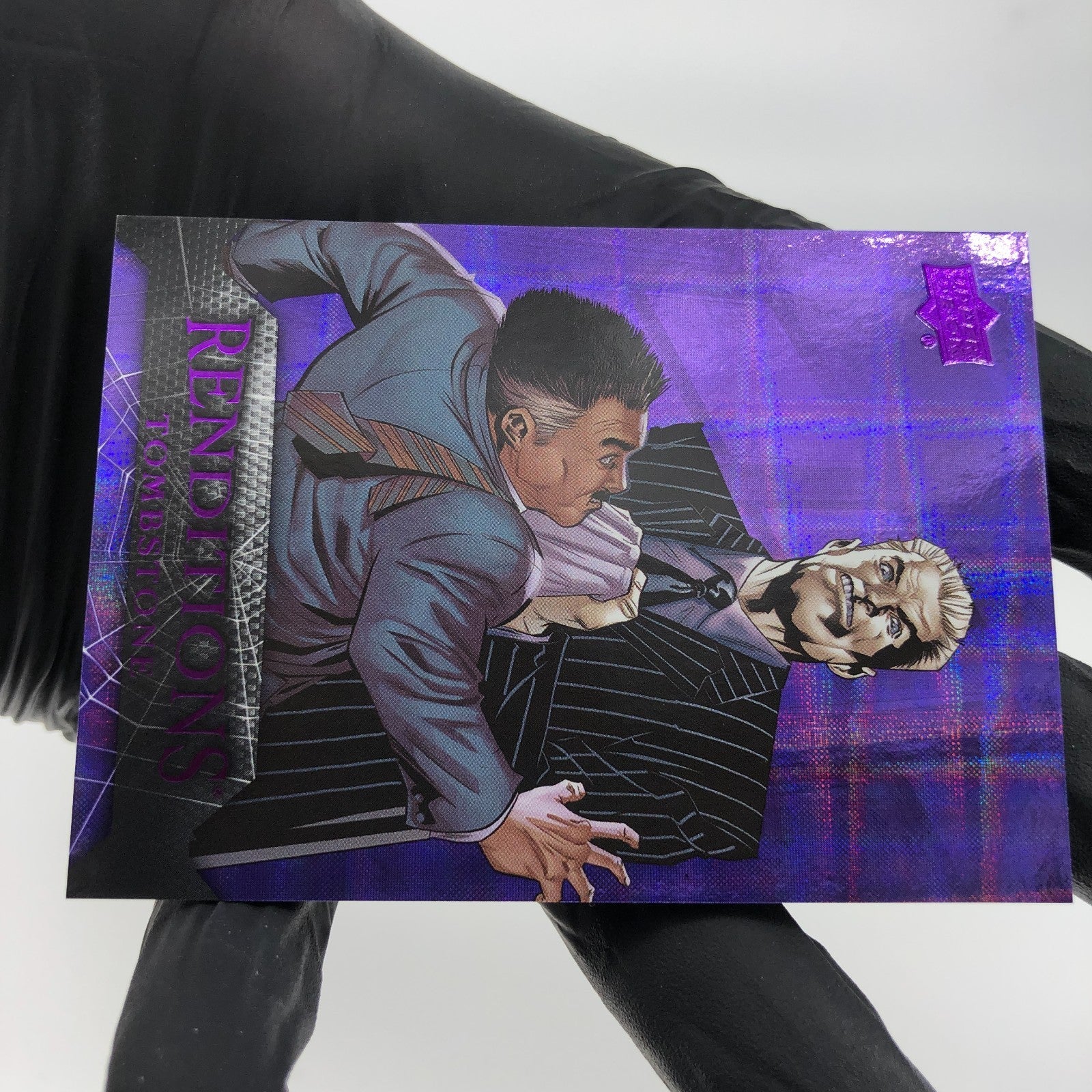 Marvel Card Tombstone 60 Purple /99 Fleer Upper Deck Renditions [NM]