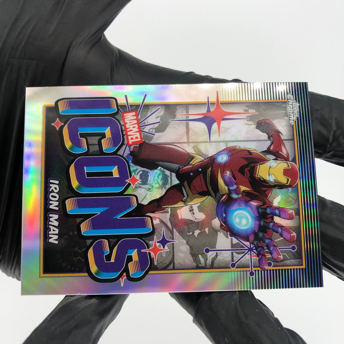 Marvel Card Iron-Man MI-7 Icons Topps Chrome 2025 [NM]