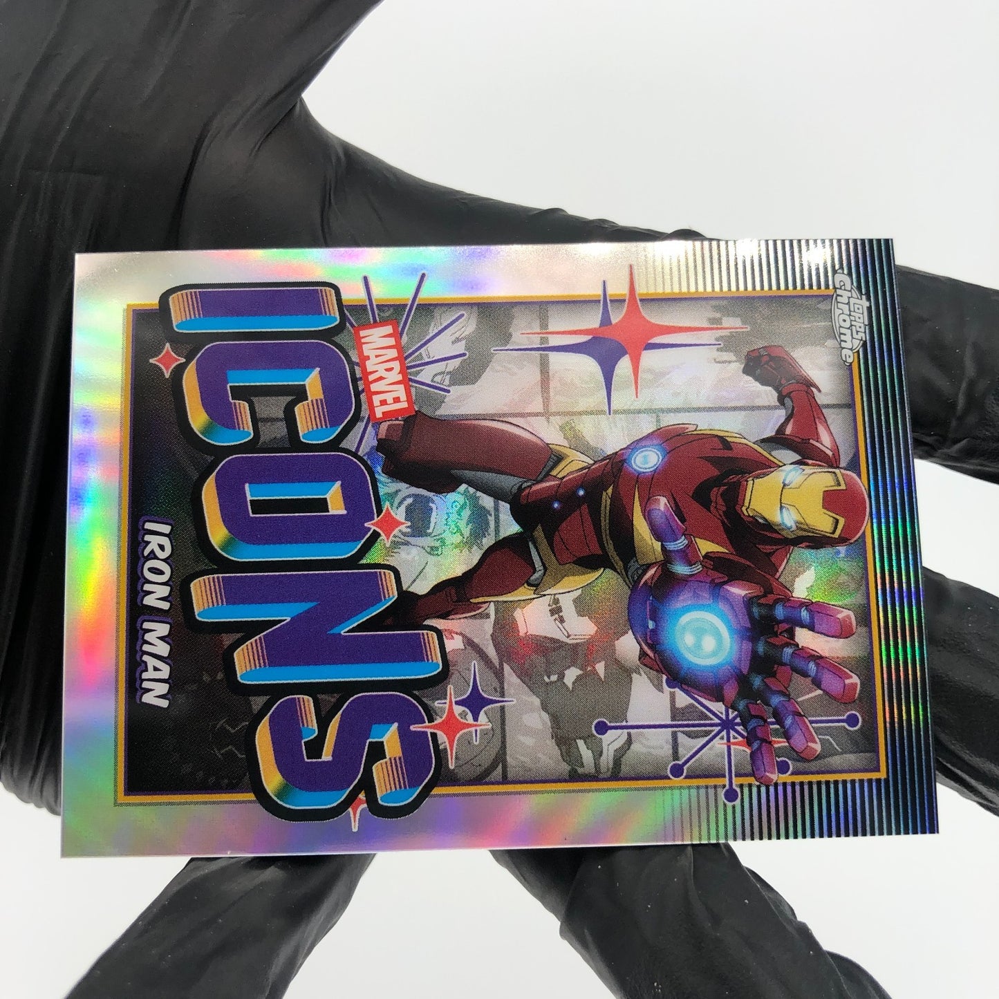 Marvel Card Iron-Man MI-7 Icons Topps Chrome 2025 [NM]