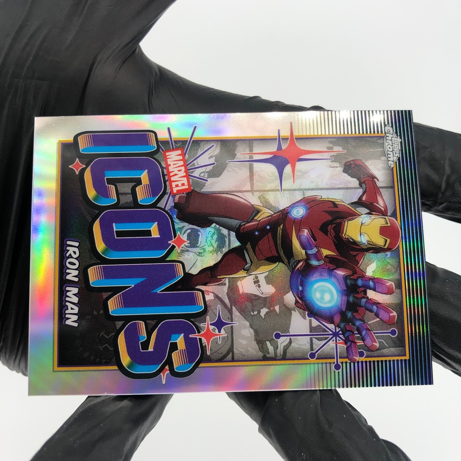 Marvel Card Iron-Man MI-7 Icons Topps Chrome 2025 [NM]