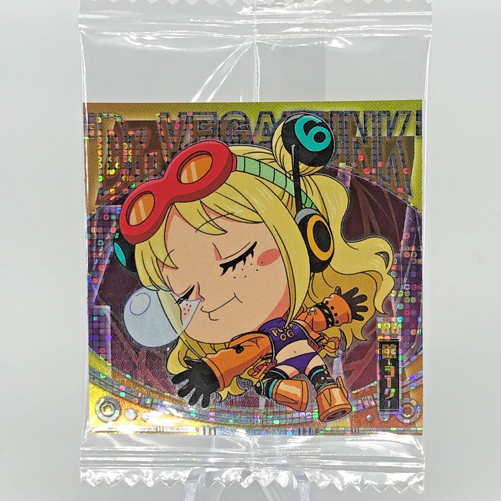 One Piece York Vegapunk SW8-17 N Holo Wafer  Japanese [Sealed]