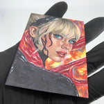 Marvel Sketch Card Ghost Spider Gwenom Artist Veronica O Connell 2026 [NM]