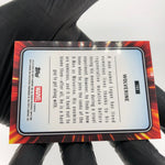 Marvel Card Wolverine 103 Yellow Lava Refractor Topps Chrome 2025 [NM]
