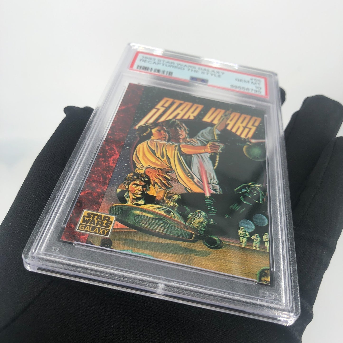 Star Wars PSA 10 Galaxy Card The Art Of 55 Topps Recapturing The Style 1993 [10]