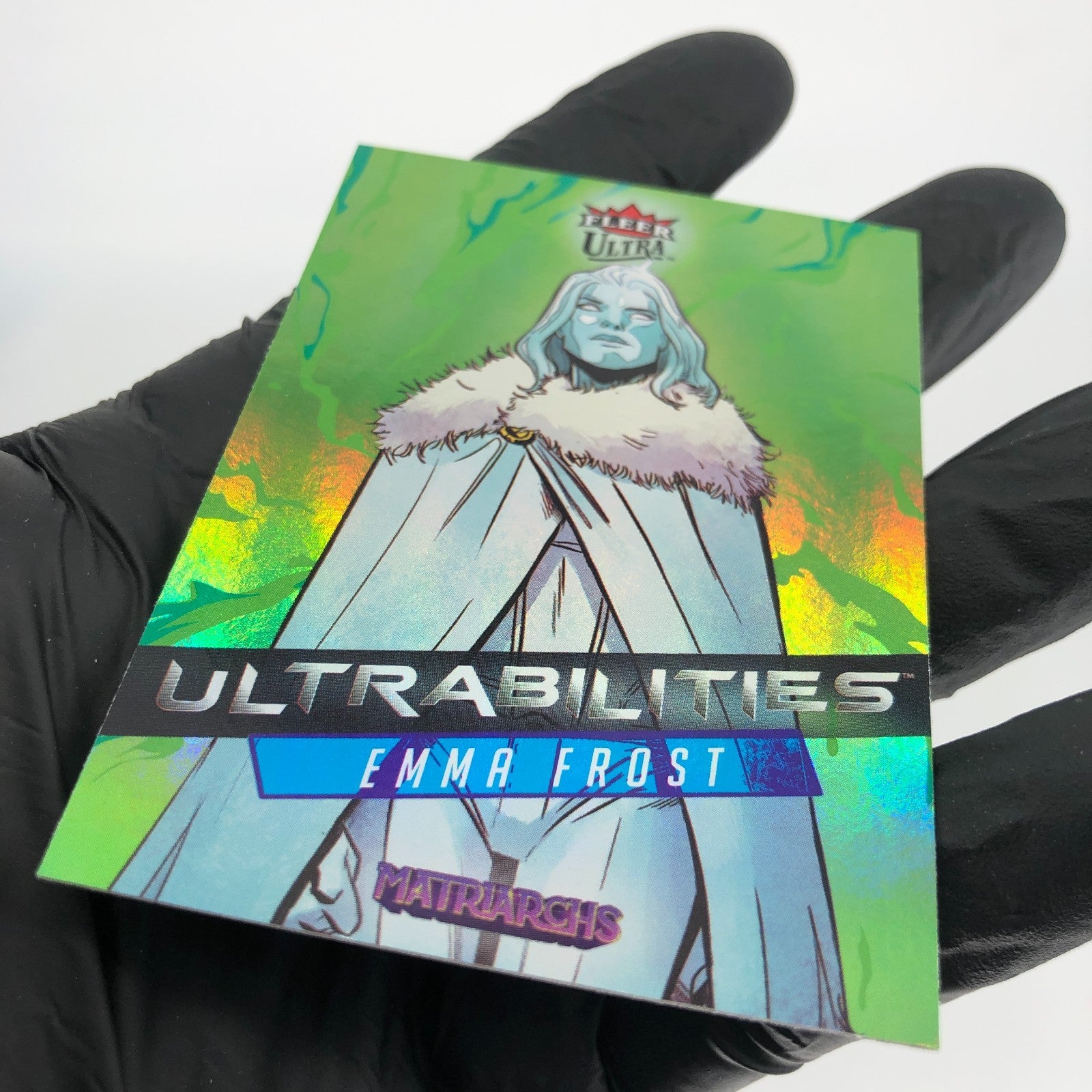 Marvel Card Emma Frost 18 of 20 Ultrabilities Matriarchs 2024 Upper Deck [NM]