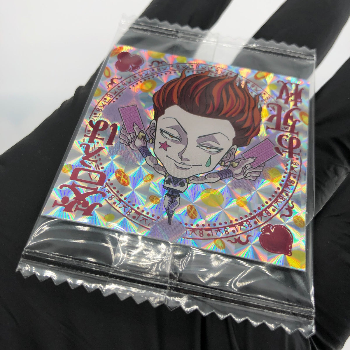 Hunter X Hunter Hisoka HH4-27 HR Holo Wafer Japanese [Sealed]
