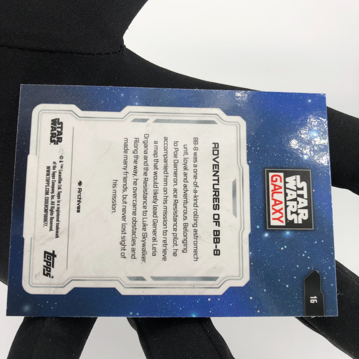 Star Wars Galaxy 2024 BB-8 16 Adventures of Topps Chrome [Rank A]