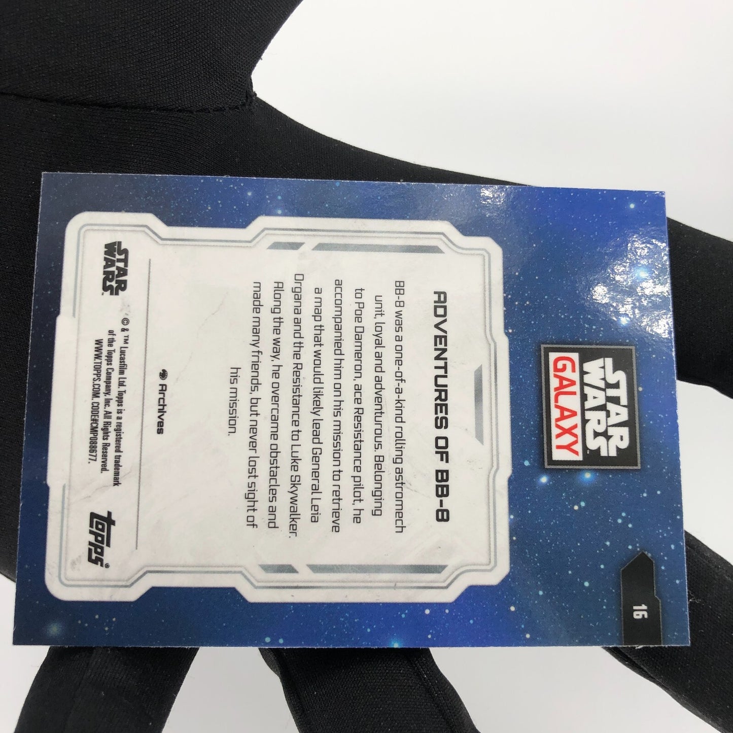 Star Wars Galaxy 2024 BB-8 16 Adventures of Topps Chrome [Rank A]