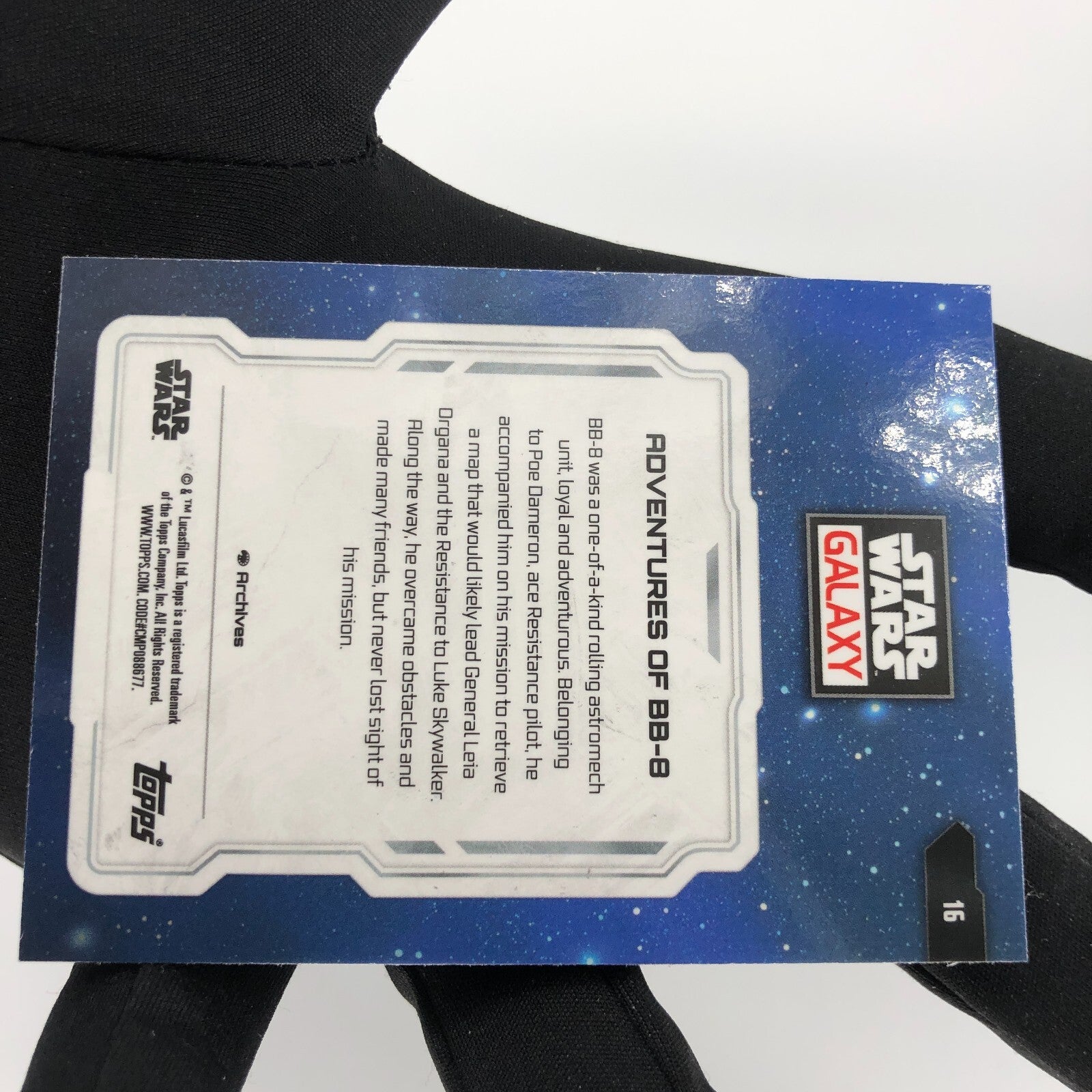 Star Wars Galaxy 2024 BB-8 16 Adventures of Topps Chrome [Rank A]