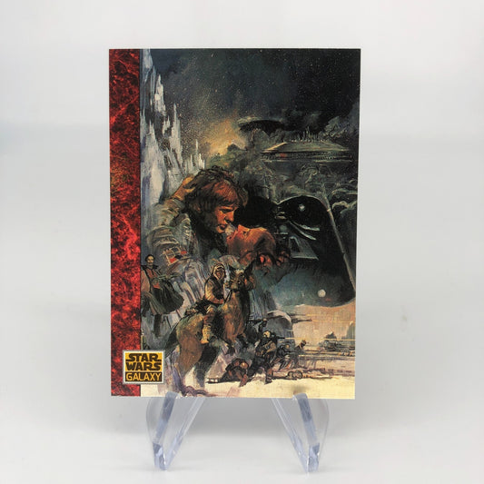 Star Wars Galaxy Card The Art Of 67 Topps Han Solo 1993 [Rank A]