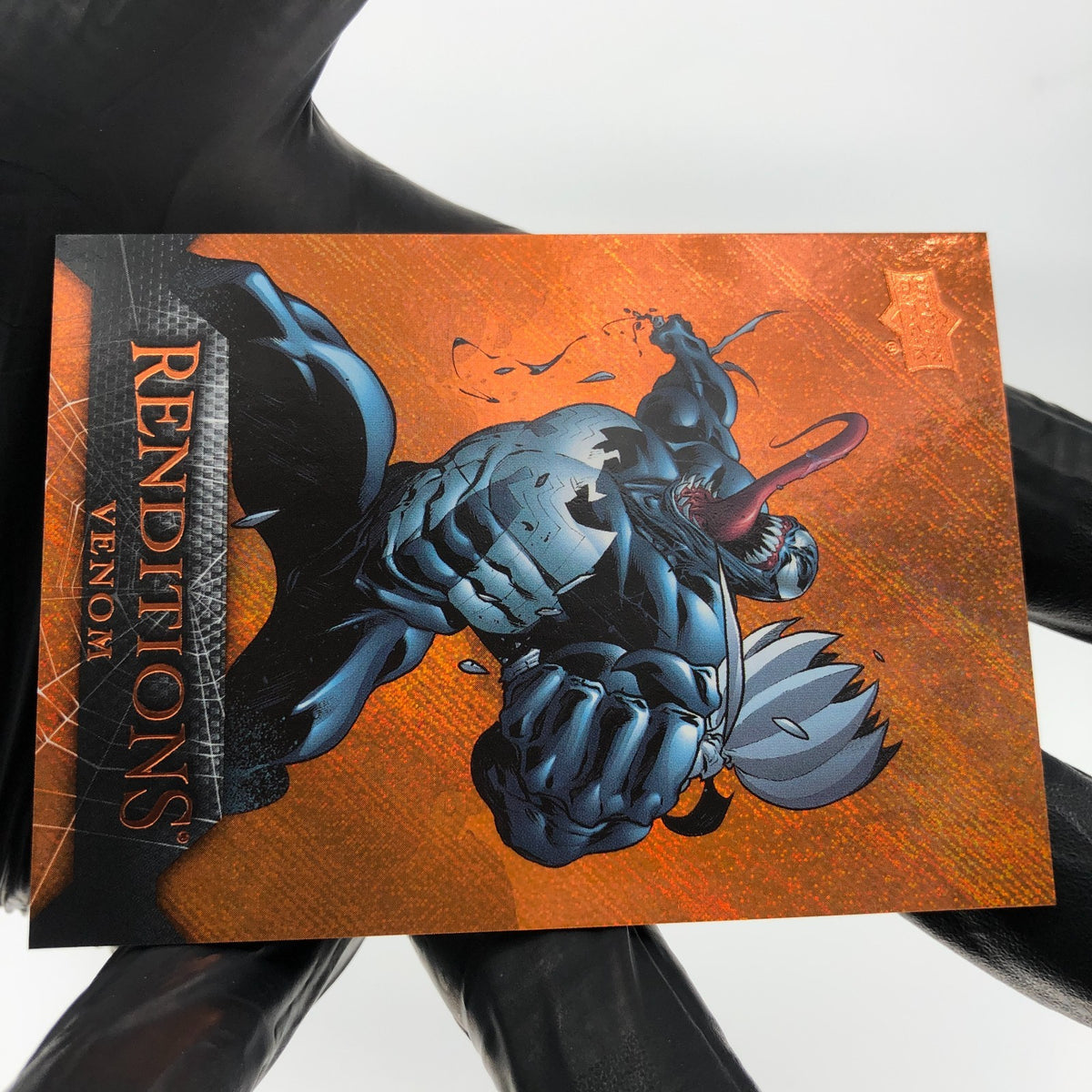 Marvel Card Venom 24 Orange  /299 Fleer Upper Deck Renditions [NM]