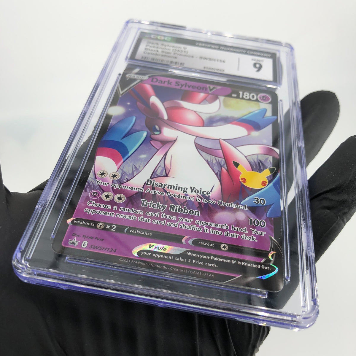 CGC 9 Pokemon Card Dark Sylveon V SWSH134 Promo 2021 English Karte [9]