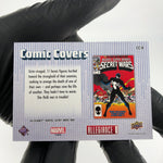 Marvel Card Secret Wars Spider-Man CC-8 Comic Covers Allegiance Upper Deck [NM]