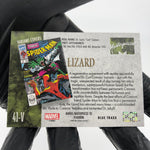 Marvel Card Lizard Blue Traxx 41-V Variant  Fleer Upper Deck Masterpieces [NM]
