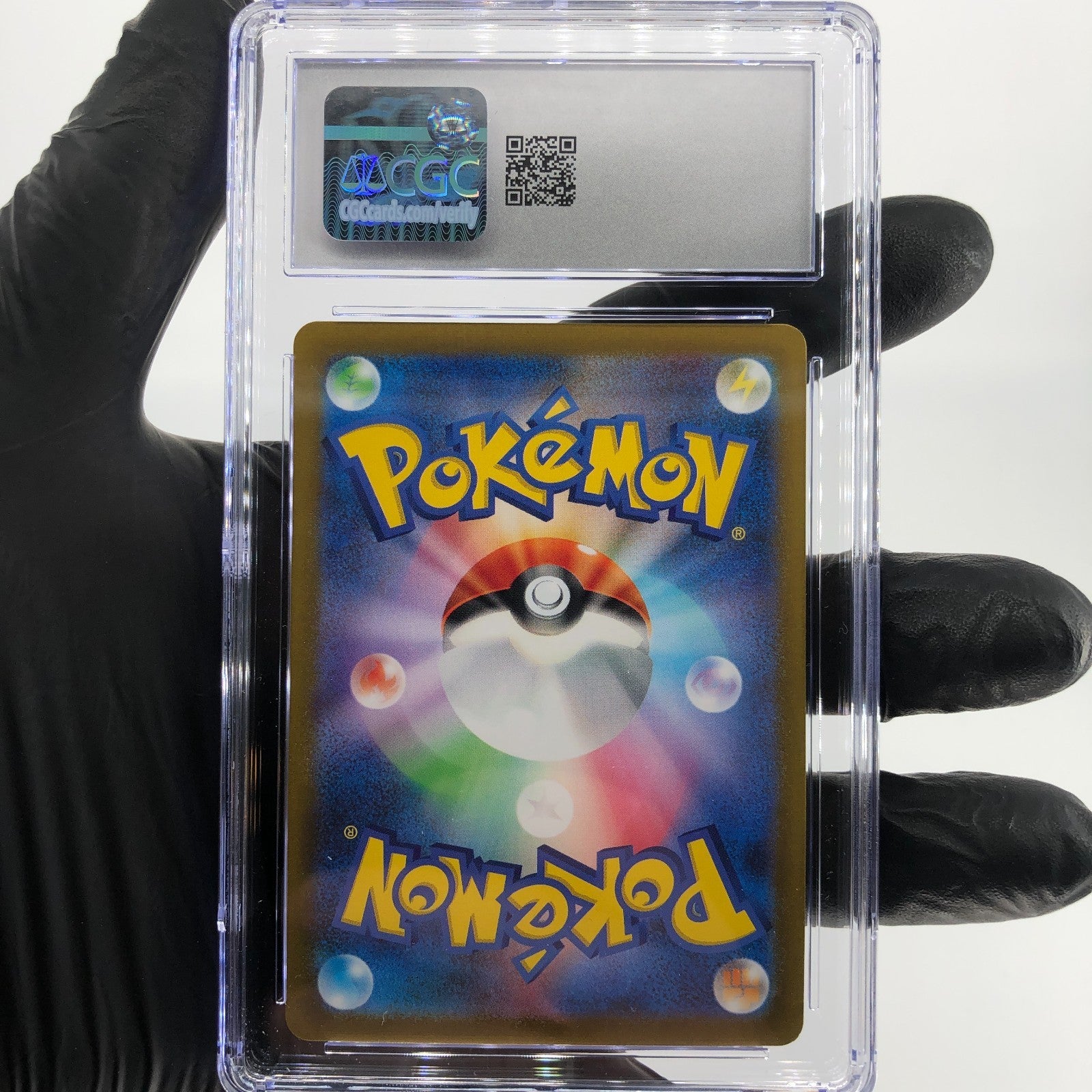 CGC 8 Pokemon Card Pikachu 025/165 C Pokeball SV2a Japanese Karte [8]