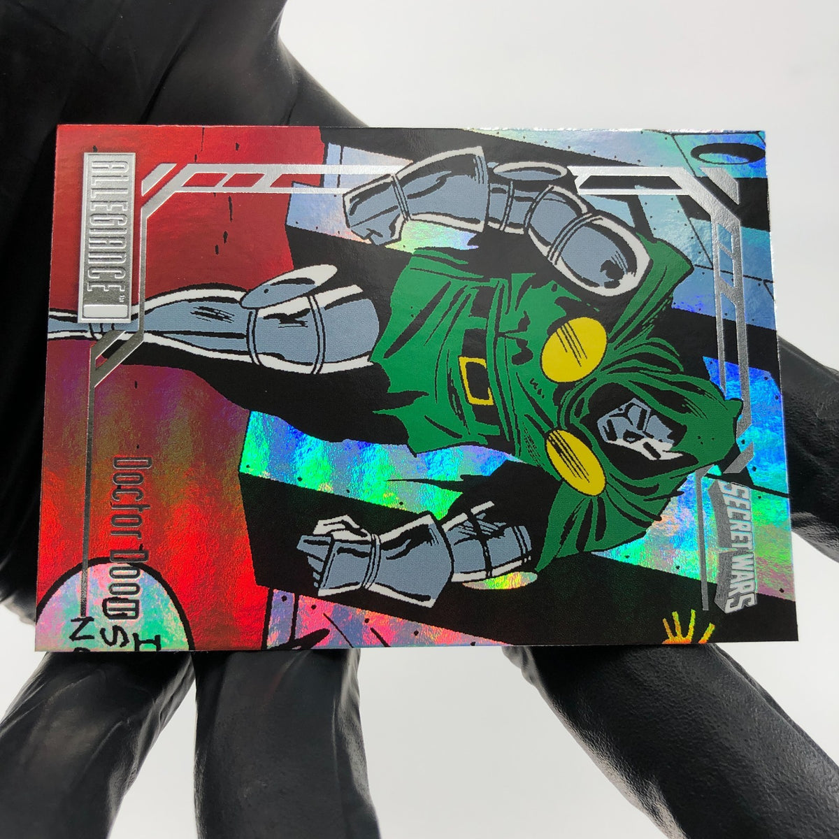 Marvel Card Doctor Doom 24 Rainbow Secret Wars Allegiance Upper Deck [NM]