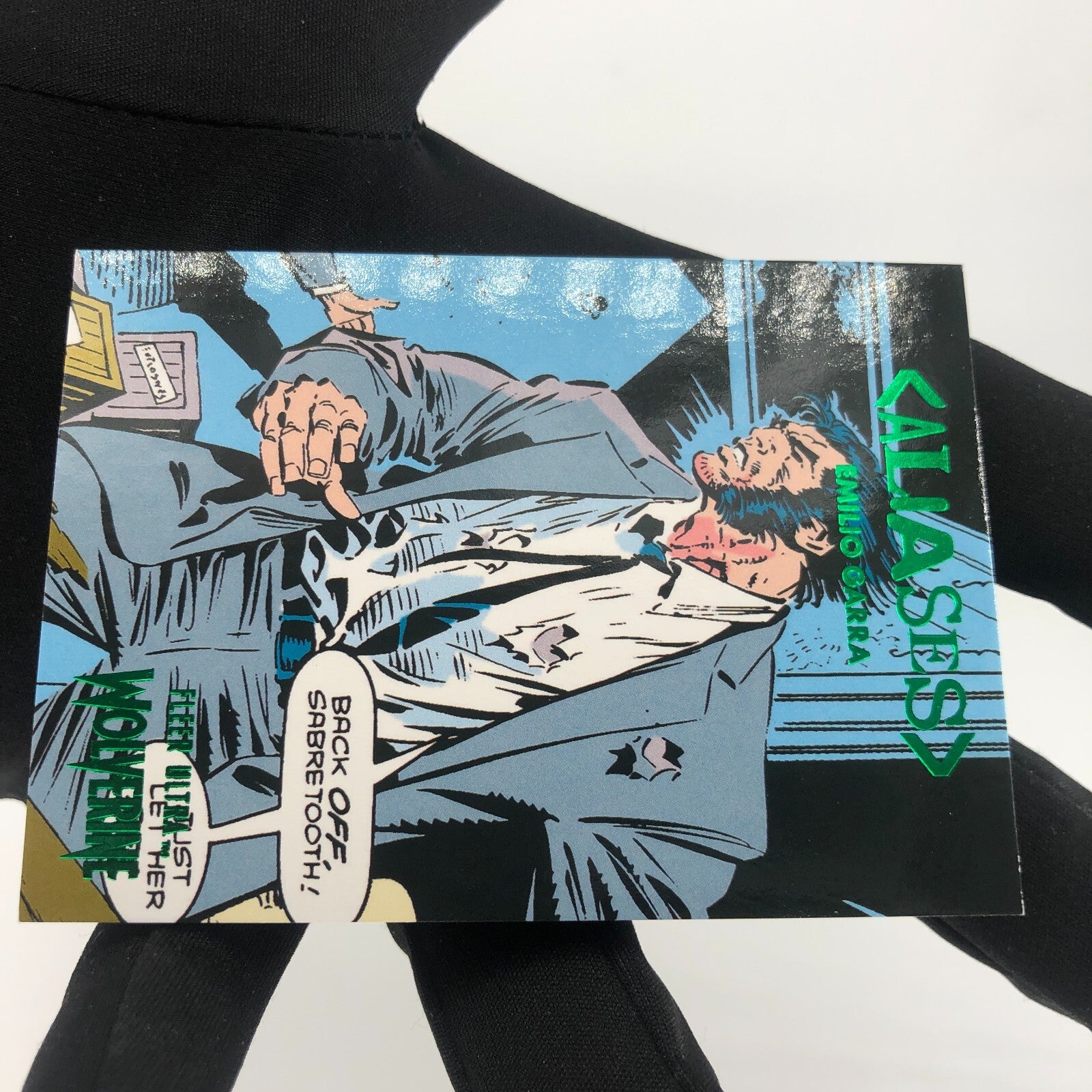 Marvel Card Emilio Garra A-6 Aliases Fleer Upper Deck Wolverine Ultra [Rank A]