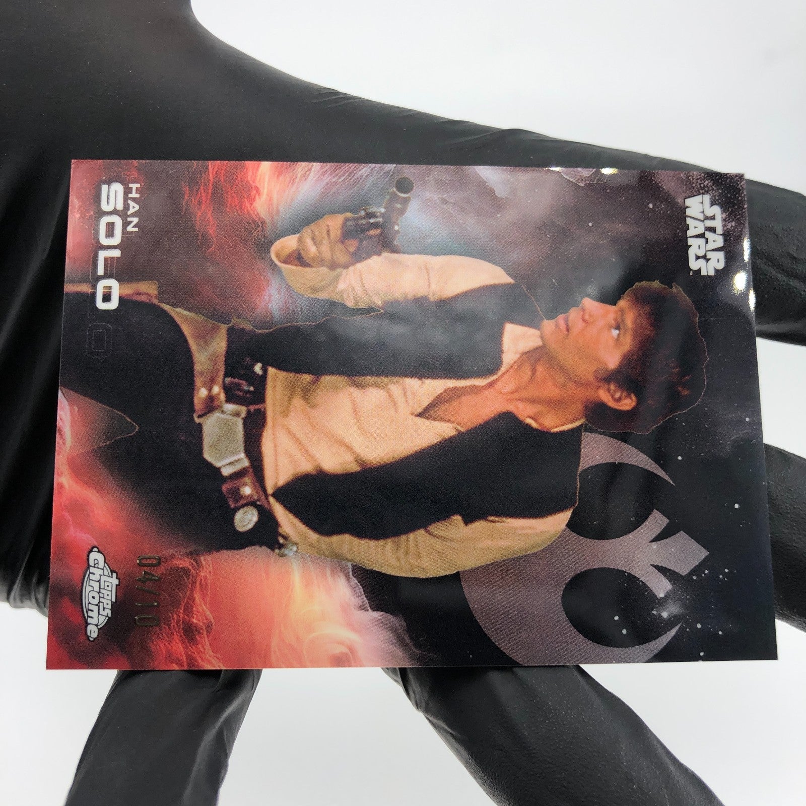 2025 Topps Chrome Star Wars Han Solo 58 /10 Holo [NM]